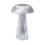 Lumina Clear Acrylic Portable Table Lamp with Touch Dimming