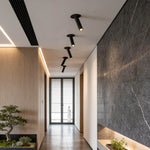 Modern LED Surface Spotlight with Rotatable Cylindrical Design