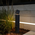Minimalist LED Bollard Light for Pathways | Modern Outdoor Landscape Lighting