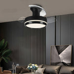 Minimalist LED Ceiling Fan with Remote Control and Dimmable Light