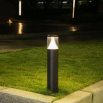 Nordic Minimalist LED Bollard Lights for Garden Paths and Courtyards