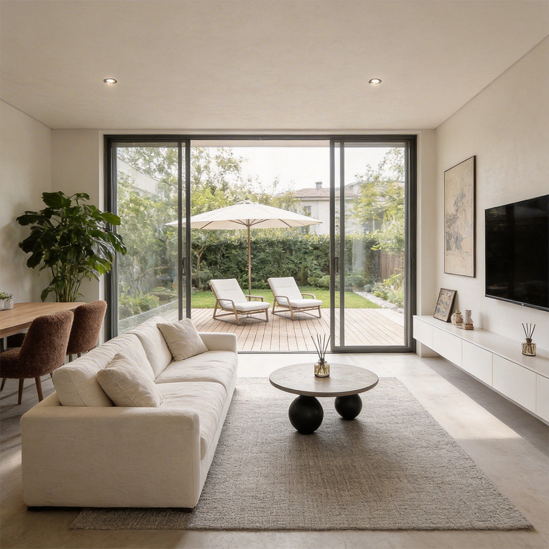 Lumina Recessed Spotlight Duo – Frameless Silver, Glare-Free LED & COB