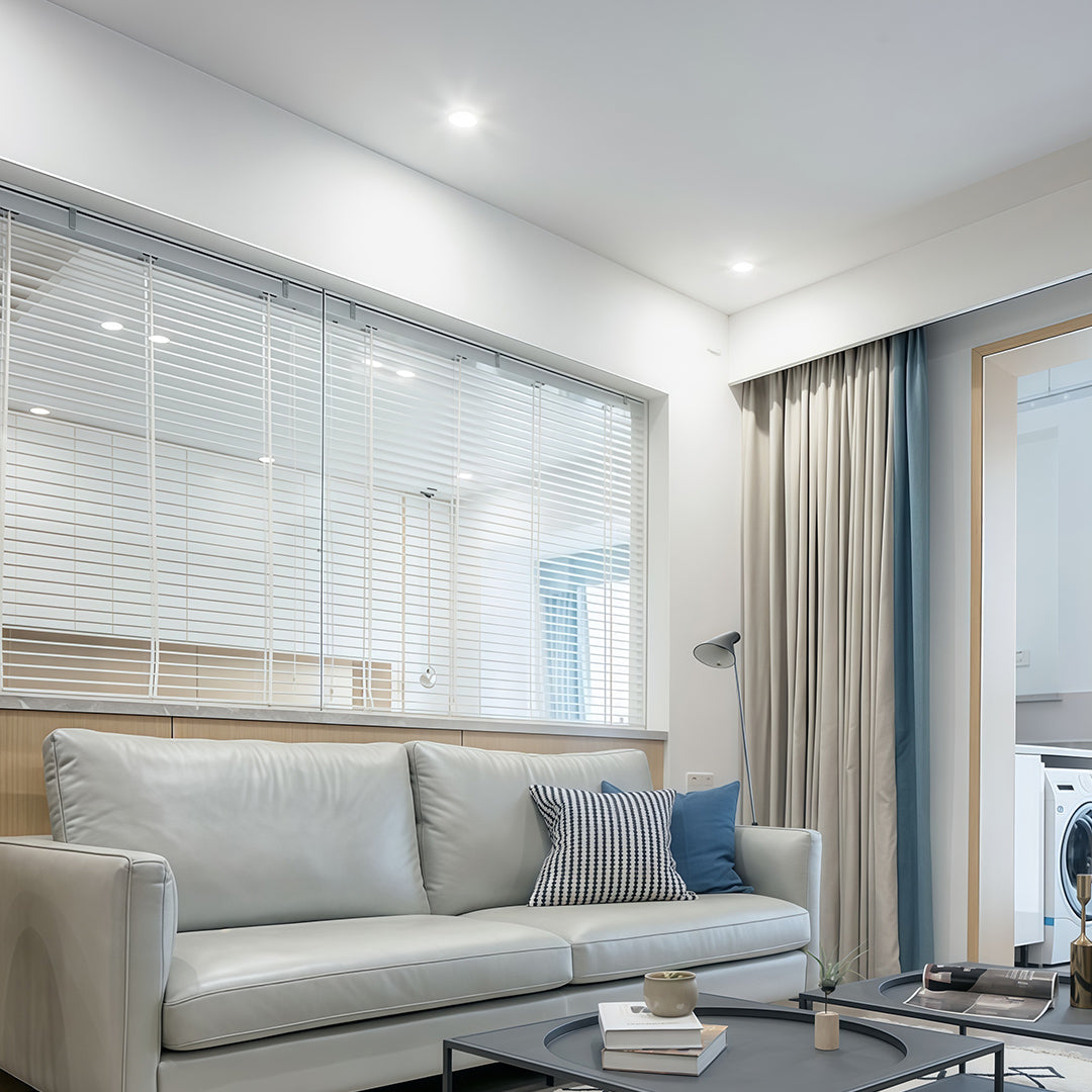Hill-Shaped Recessed LED Spotlight with Full-Spectrum Light