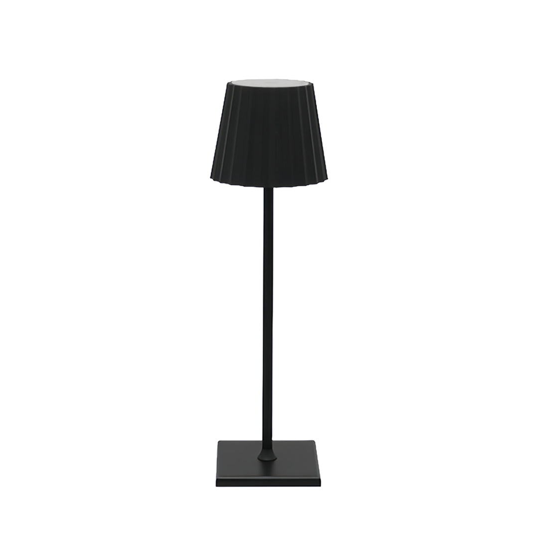 Lumina Cordless Touch Table Lamp in Matte Aluminum