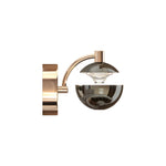 Modern Minimalist LED Wall Sconce with Acrylic Shade in Black or Gold