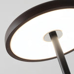 Lumina Floor Lamp – Modern LED Uplight with Marble Base and Acrylic Shade