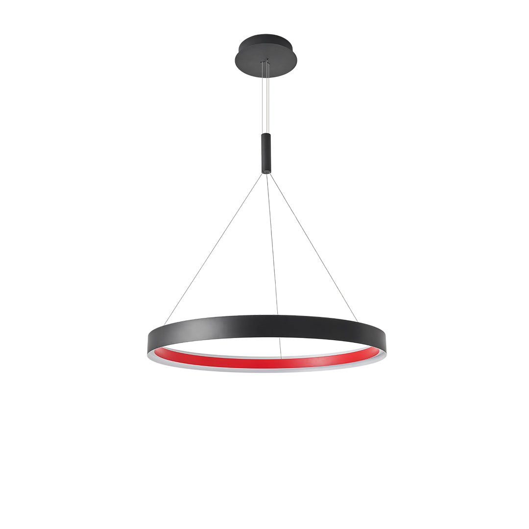 Lumina Ring Chandelier – Modern Minimalist LED Ceiling Light