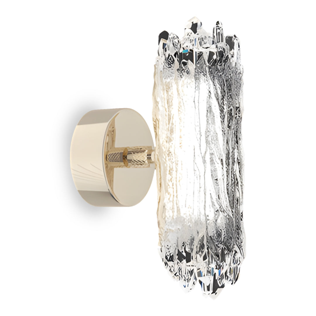 Lumina Gold Minimalist LED Wall Sconce with Acrylic Shade