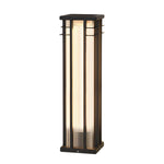 Modern Stainless Steel Bollard Path Light with Solar Option