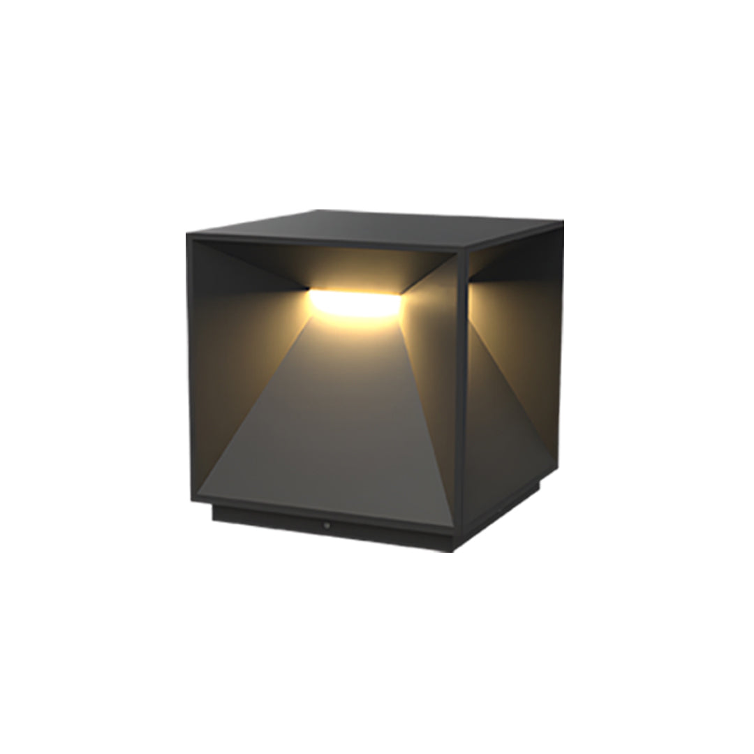 Modern Outdoor Pillar Lights – Stainless Steel Garden Post Lighting