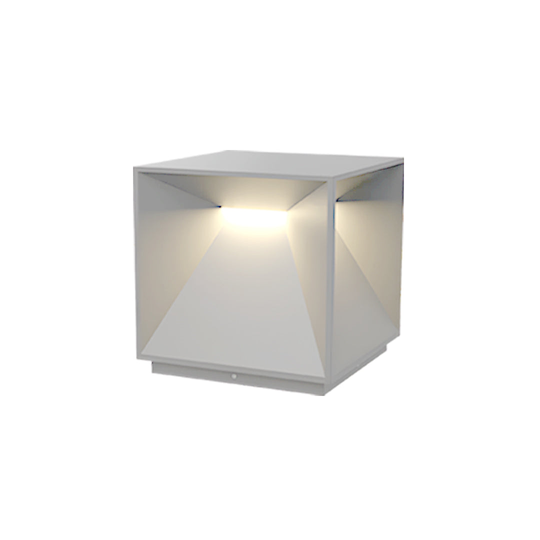 Modern Outdoor Pillar Lights – Stainless Steel Garden Post Lighting