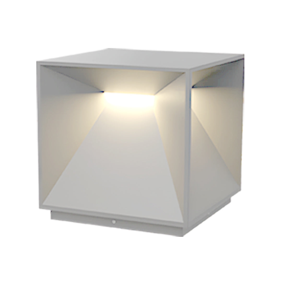 Modern Outdoor Pillar Lights – Stainless Steel Garden Post Lighting