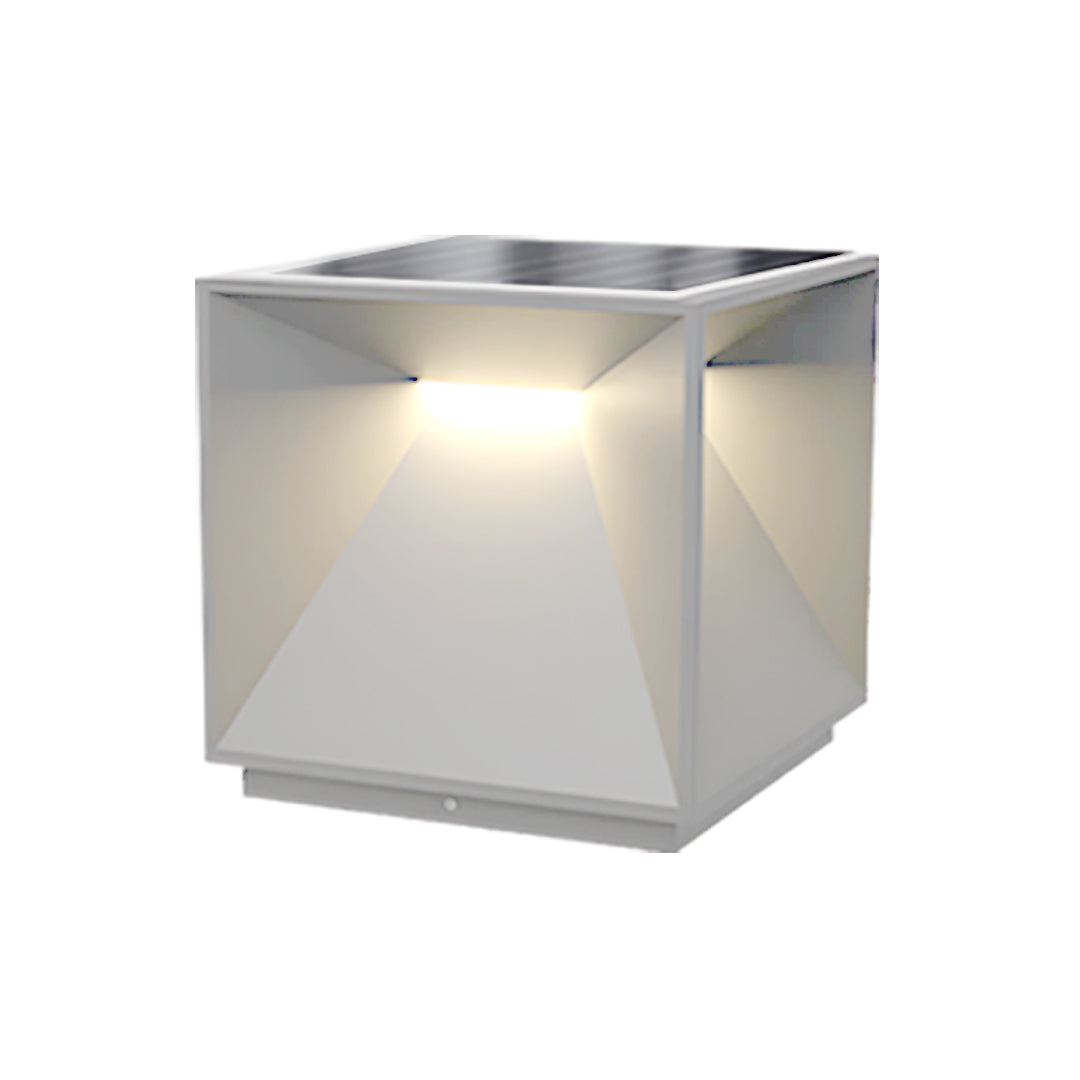 Modern Outdoor Pillar Lights – Stainless Steel Garden Post Lighting