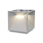 Modern Outdoor Pillar Lights – Stainless Steel Garden Post Lighting