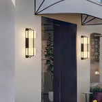 Luma Marble Outdoor Wall Sconce – Contemporary LED Lighting