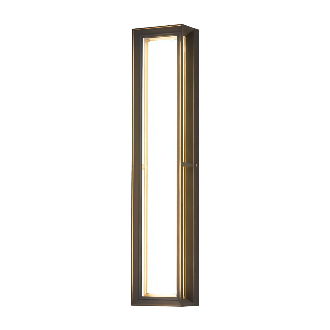 Aria Outdoor Linear LED Wall Light in Die-Cast Aluminum