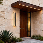 Luma Crystal Linear Wall Sconce — Waterproof LED Outdoor Lighting