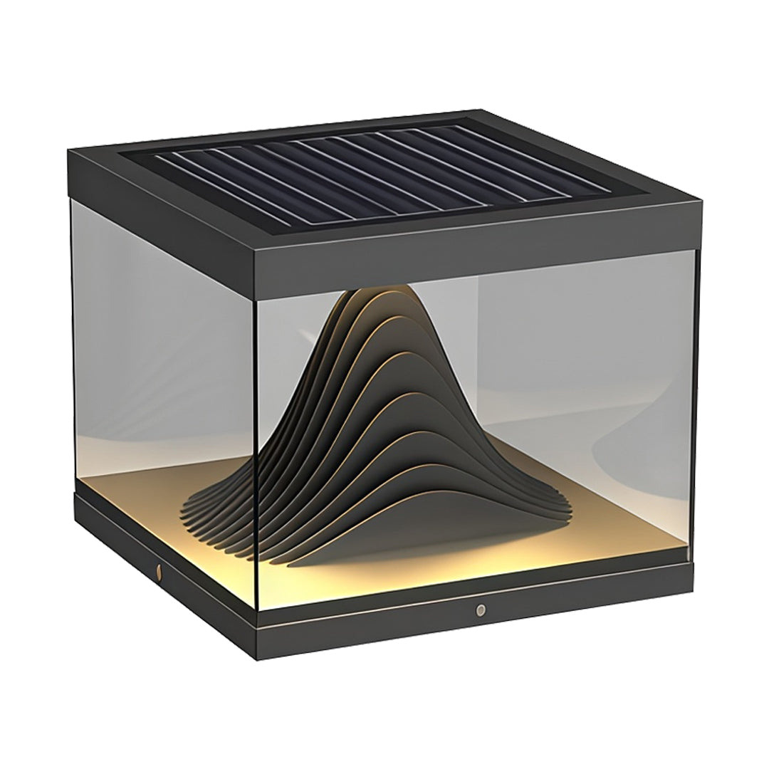 Outdoor Pillar Lights Stainless Steel Landscape Lighting for Modern Entryways