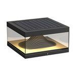 Outdoor Pillar Lights Stainless Steel Landscape Lighting for Modern Entryways