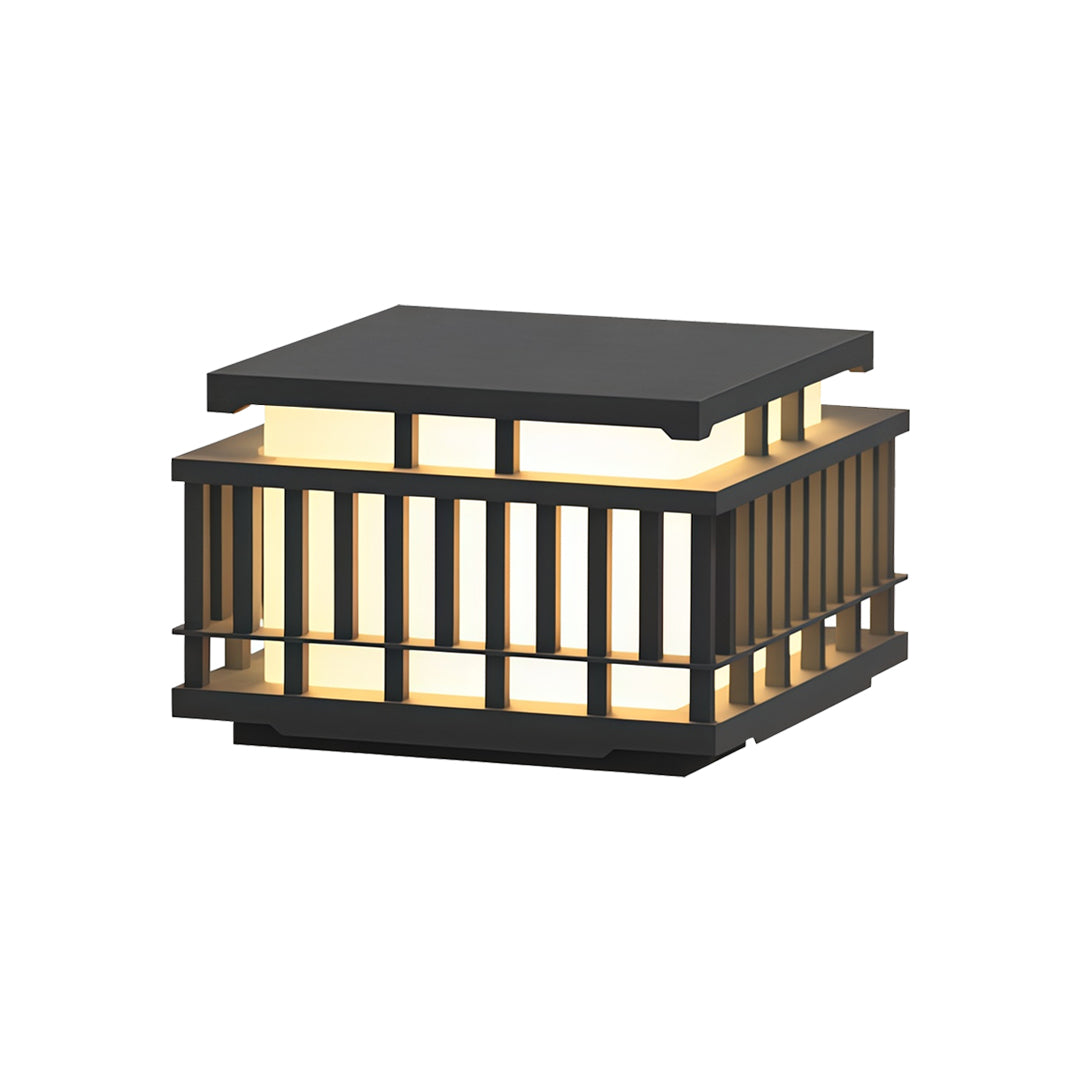 Stainless Steel Pillar Lights for Modern Garden Courtyards