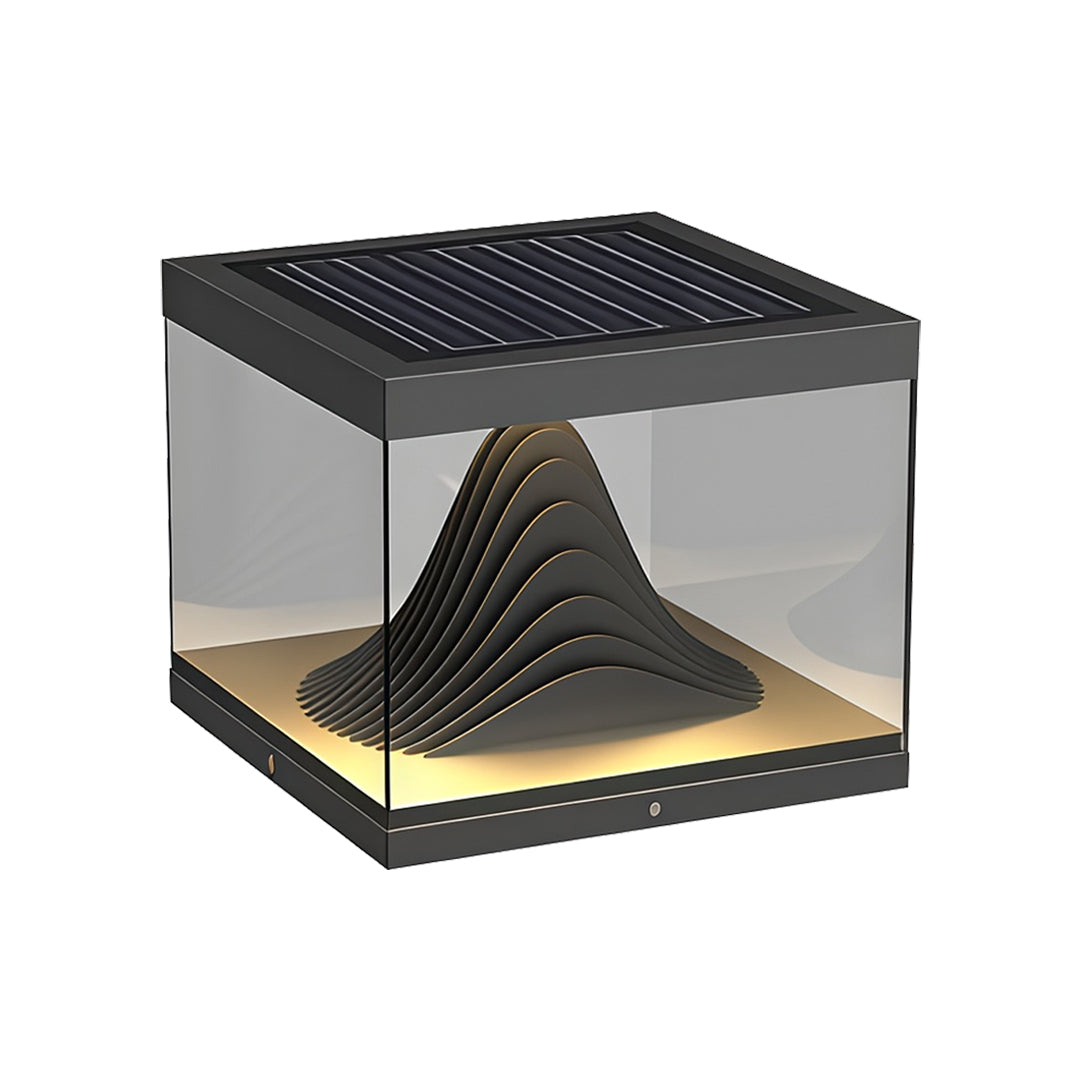 Outdoor Pillar Lights Stainless Steel Landscape Lighting for Modern Entryways