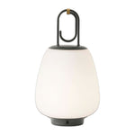 Portable Table Lamp with USB Charging, Mid-Century Design in Iron and Glass