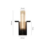 Modern Outdoor Wall Sconce in Brushed Stainless Steel with Warm LED Light