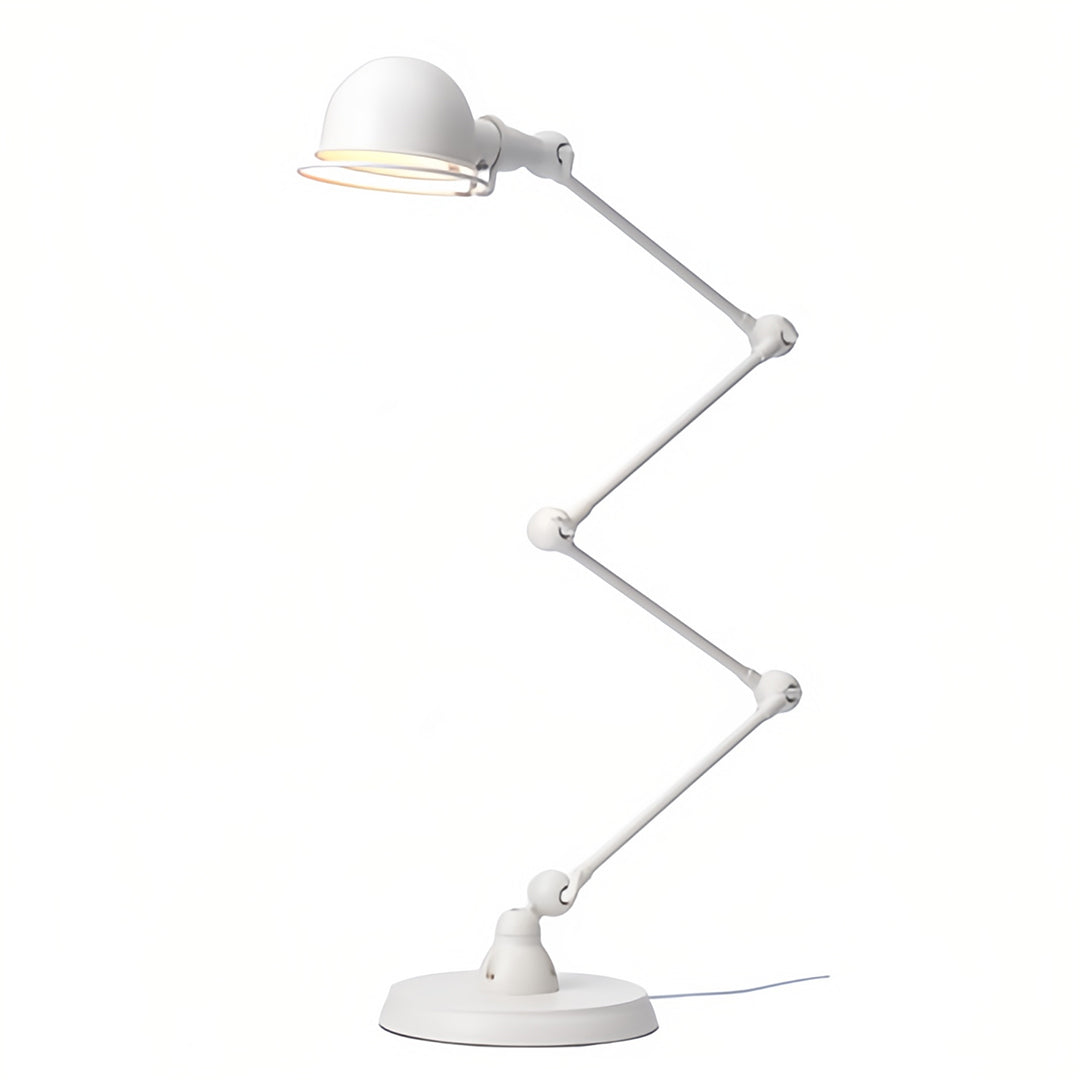 Architectural Reading Floor Lamp with Articulated Arm for Living Room