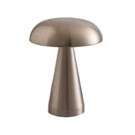 Mushroom Table Lamp, Retro Metal Dimmable LED Desk Light