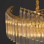 Aurelia Vintage Crystal Chandelier in Copper, Nickel, or Black – Modern Luxury Ceiling Light