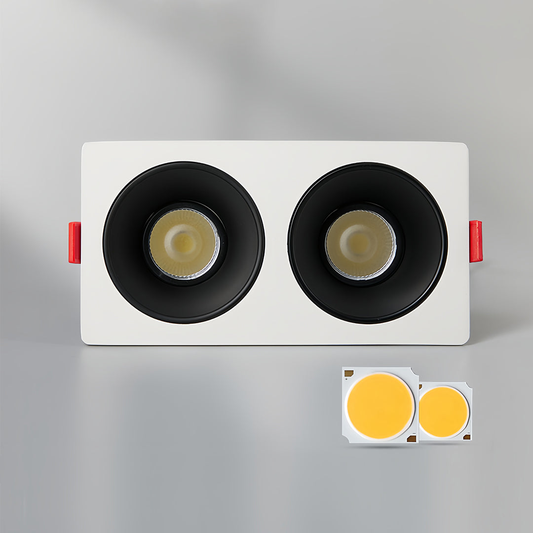Modern Square Recessed Ceiling Light | Architectural LED Downlight