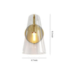 Aurelia Minimalist Wall Sconce in Copper, Nickel, or Black