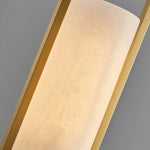 Aurelia Copper Pendant Light with Natural Stone Shade