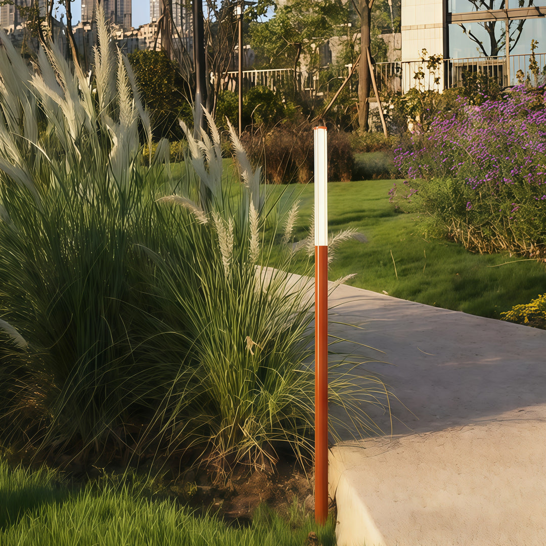 Minimalist LED Bollard Garden Light | Architectural Landscape Lighting