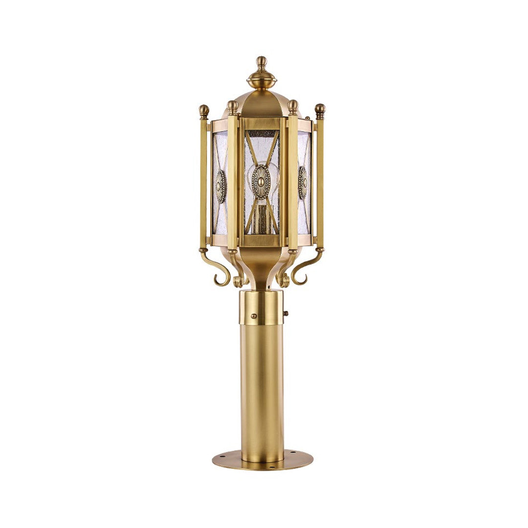 Antique Copper Path Light – Solid Brass Outdoor Landscape Lighting