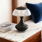 Minimalist Touch Rechargeable Table Lamp with Acrylic Shade