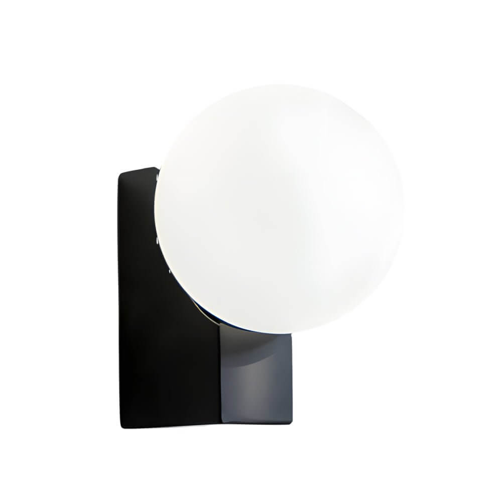 Lumière Crème Glass Ball LED Wall Sconce with Dimmable Warm Light