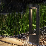Cylindra LED Bollard Light – Modern Outdoor Landscape Fixture in Black