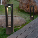 Cylindra LED Bollard Light – Modern Outdoor Landscape Fixture in Black