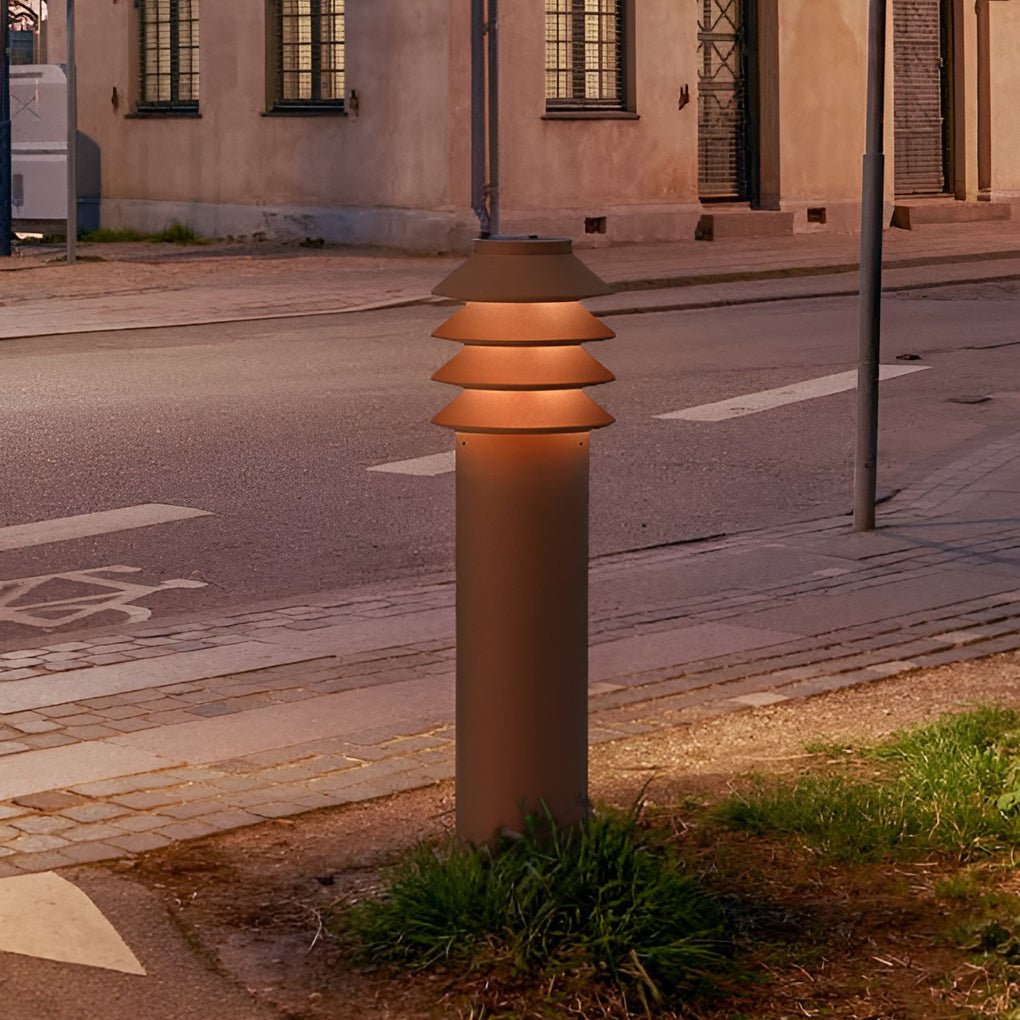Aluminum LED Outdoor Cylinder Light for Garden and Pathway Illumination