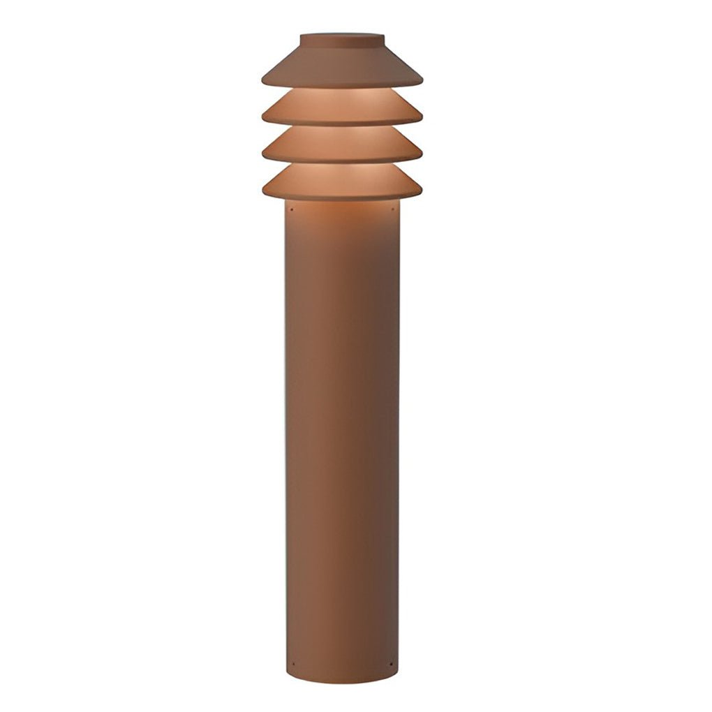 Aluminum LED Outdoor Cylinder Light for Garden and Pathway Illumination