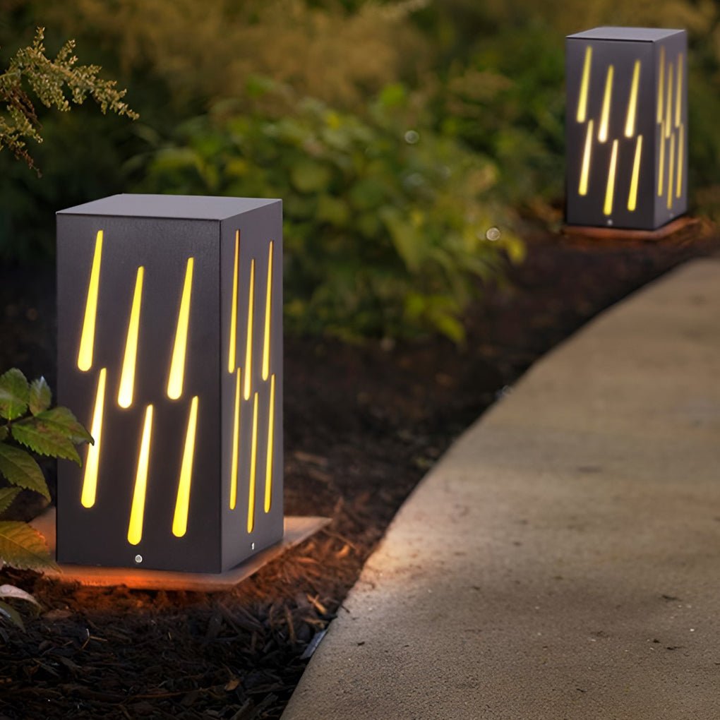 Creative Led Outdoor Post Lights Garden Lights Pillar Light Deck Post Lights Outside Lights