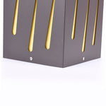 Meteor LED Pathway Lights in Matte Black for Modern Landscapes