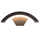Classic Curved Glow Led Wall Light Outdoor Downlights Porch Wall Mounted Sconce