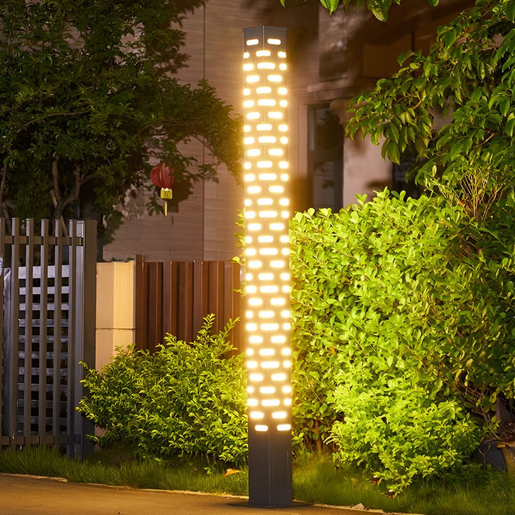 Creative Outdoor Post Lights Pillar Light Pole Lamp Deck Post Lights Garden Lights