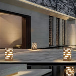 Creative Outdoor Post Lights Pillar Light Pole Lamp Deck Post Lights Garden Lights