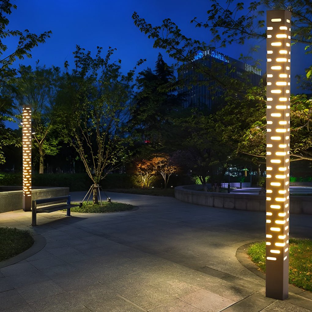 Creative Outdoor Post Lights Pillar Light Pole Lamp Deck Post Lights Garden Lights