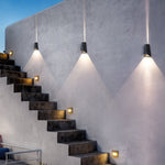 Creative Outdoor Waterproof Led Double Headed Courtyard Exterior Wall Sconces