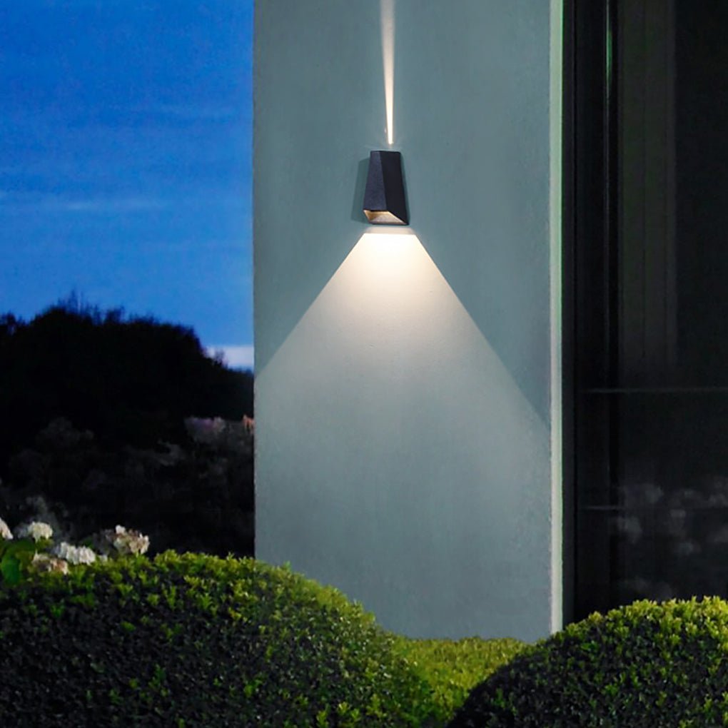 Creative Outdoor Waterproof Led Double Headed Courtyard Exterior Wall Sconces
