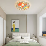 Creative Personality Cartoon Image Led Ceiling Lamp For Childrens Room